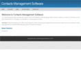 contactsmanagementsoftware.com