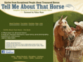 tellmeaboutthathorse.com