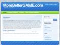 morebettergame.com