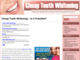 cheapteethwhitening.org