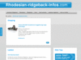 rhodesian-ridgeback-infos.com