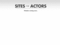 sitesforactors.com
