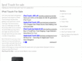 ipodtouchforsale.com