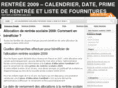 rentree2009.com