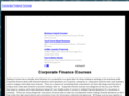 corporatefinancecourses.com