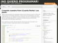 noquieroprogramar.com