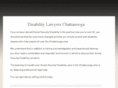 disabilitylawyerschattanooga.com