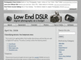 lowenddslr.com