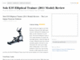 solee35ellipticalreview.com
