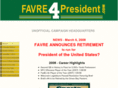 favre4president.com