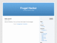 frugalhacker.com