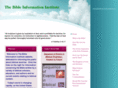bibleinformationinstitute.org