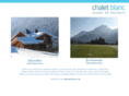 chalet-blanc.com