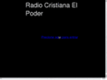 radiocristianaelpoder.com