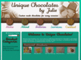 uniquechocolatesbyjulie.com