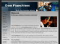 ownfranchises.com