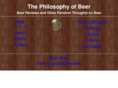 philosophyofbeer.com