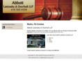 abbottlastowkaandoverholtllp.com
