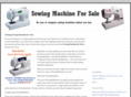 forsalesewingmachines.com