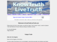 knowtruthlivetruth.com