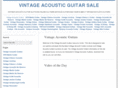 guitaracousticvintage.com