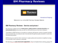 bmpharmacyreviews.com