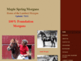 maplespringmorgans.com