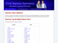 firstnamesgermany.com