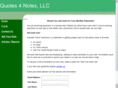 quotes4notes.com