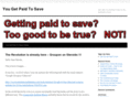 yougetpaidtosave.com