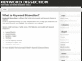 keyworddissection.info