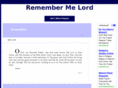 remembermejesus.com