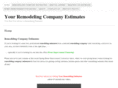 yourremodelingcompanyestimates.com