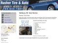 rushertireandauto.com