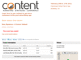 contentmarketing2011.com