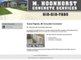 mhoonhorstconcrete.com