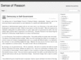 senseofreason.com
