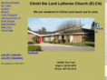 christthelordlutheran.com