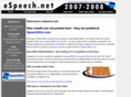 espeech.net