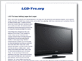 lcd-tvs.org