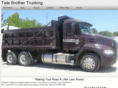 tatetrucking.com