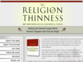 religionofthinness.com