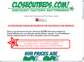 closeoutmattress.com