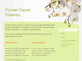 pioneercarpetandupholsterycleaners.com