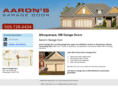 aaronsgaragedoorabq.com