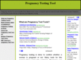 pregnancytesttool.com