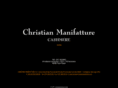 christianmanifatture.com