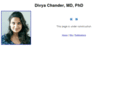 divyachander.com