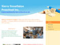 sierrasnowflakespreschool.com