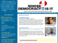 whosedemocracy.org